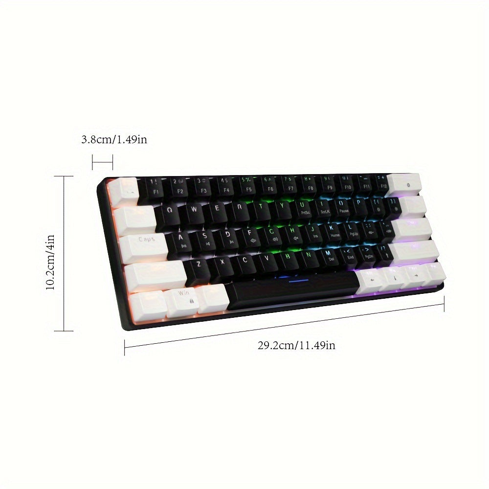 Luminous mechanical keyboard for gaming