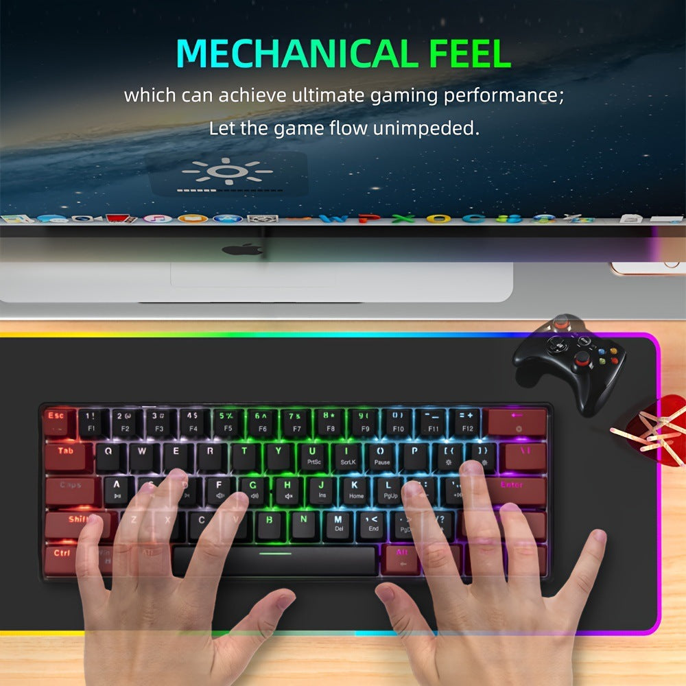 Luminous mechanical keyboard for gaming