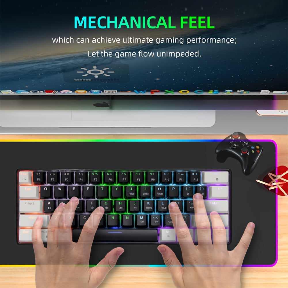 Luminous mechanical keyboard for gaming